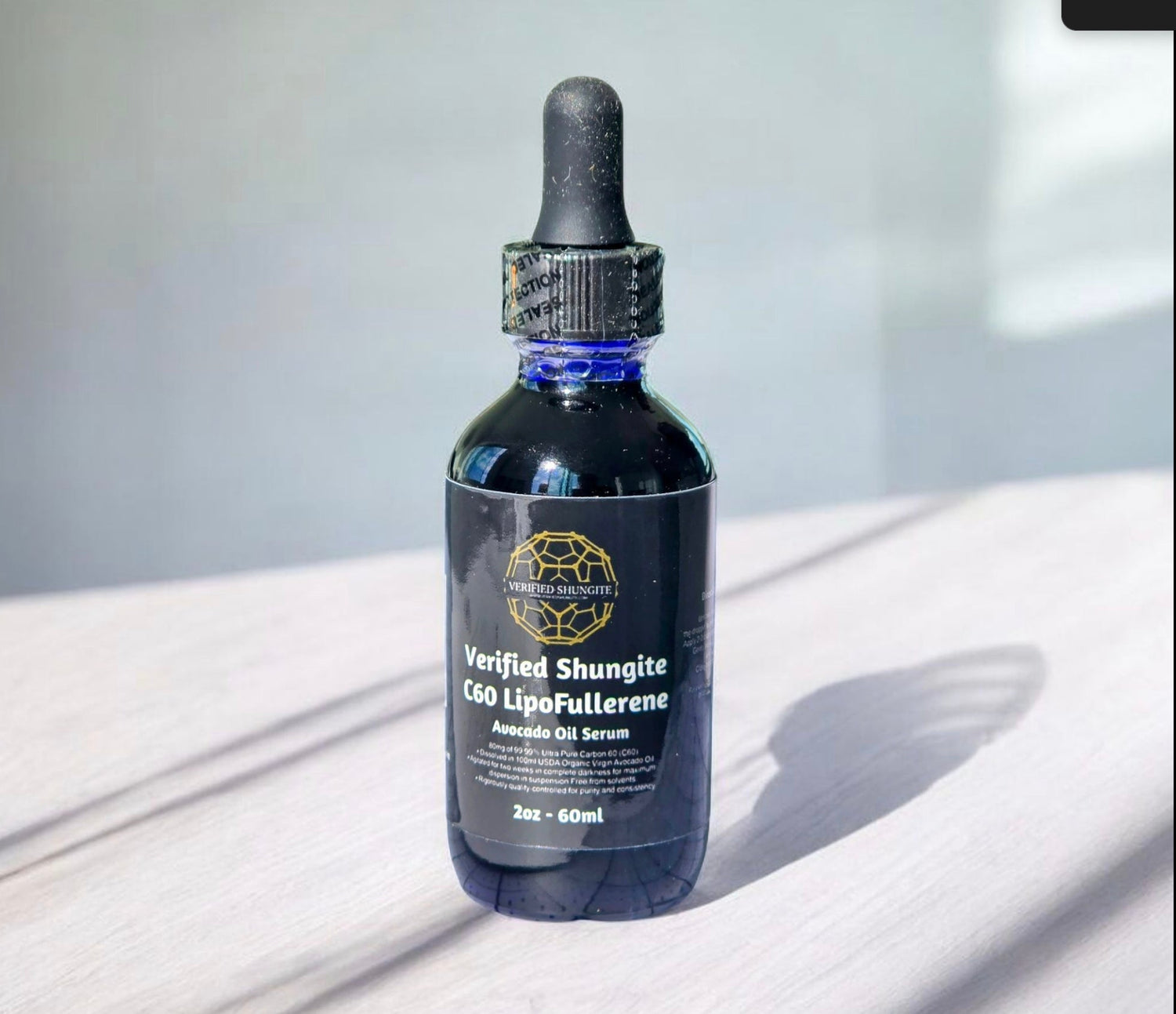 Shungite Skin Oil C60 Fullerene