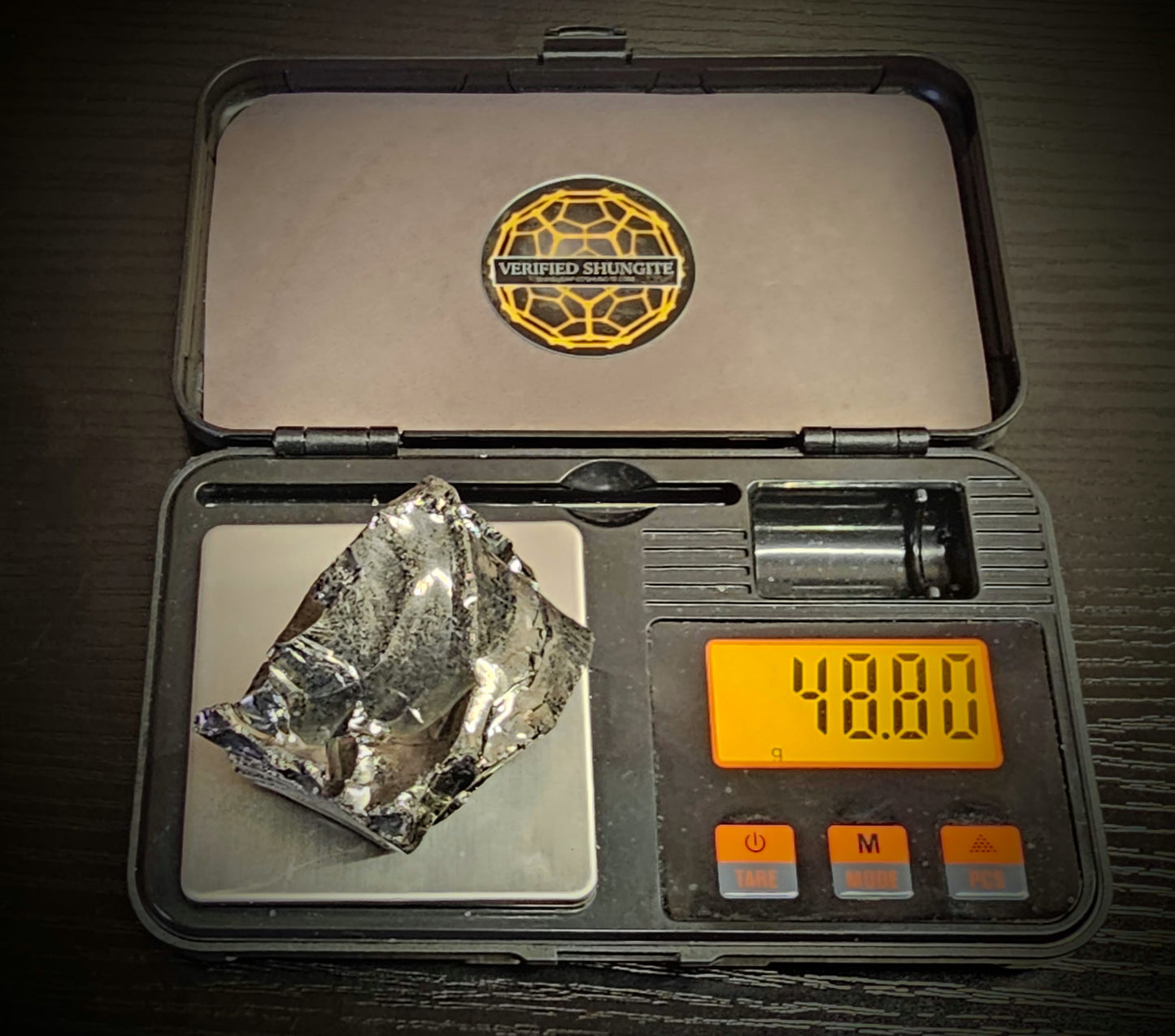 DMG4880 DEEP MINE ELITE TYPE 1 NOBLE SHUNGITE 48.80g