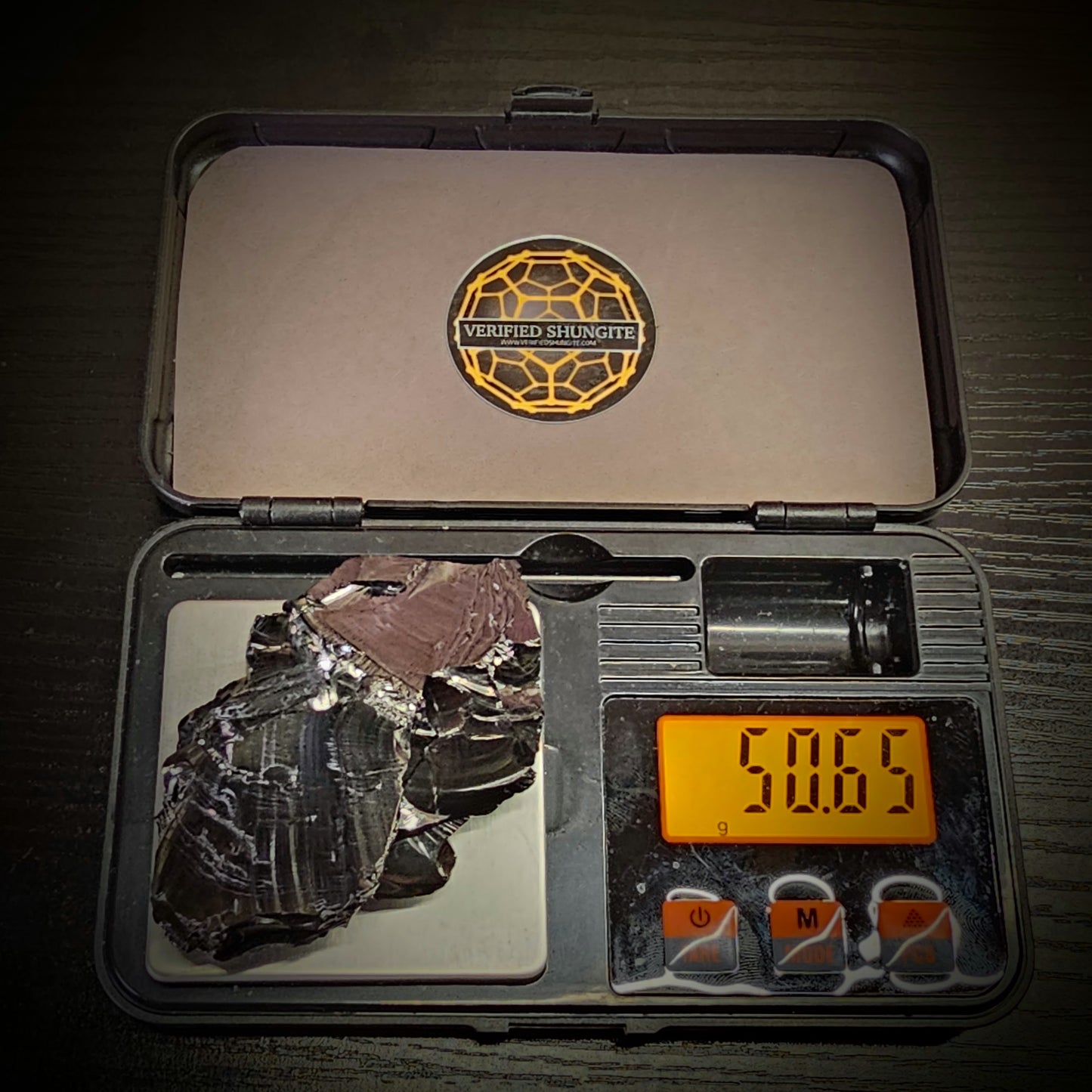 DMG5065 DEEP MINE ELITE TYPE 1 NOBLE SHUNGITE 50.65g