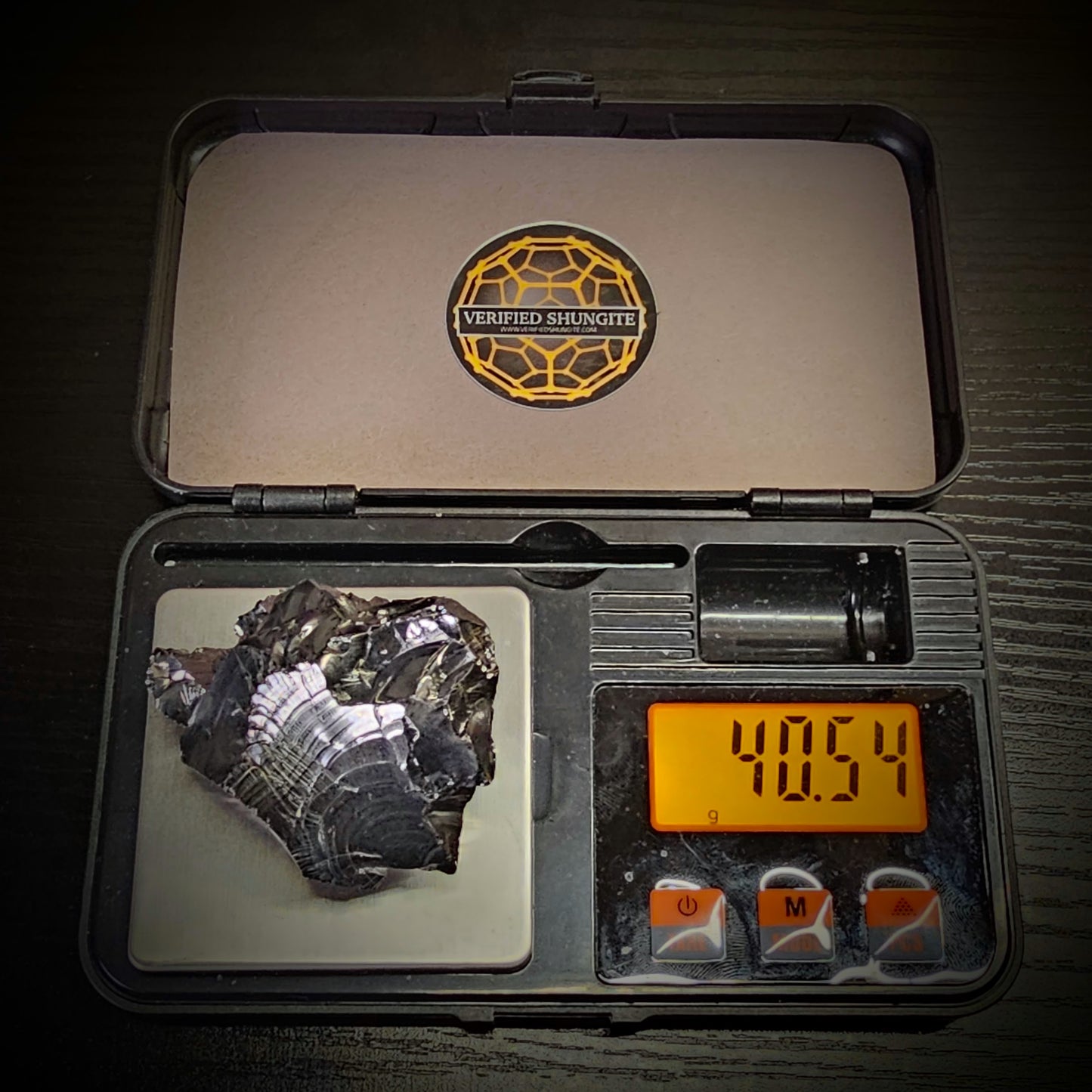 DMG4054 DEEP MINE ELITE TYPE 1 NOBLE SHUNGITE 40.54g