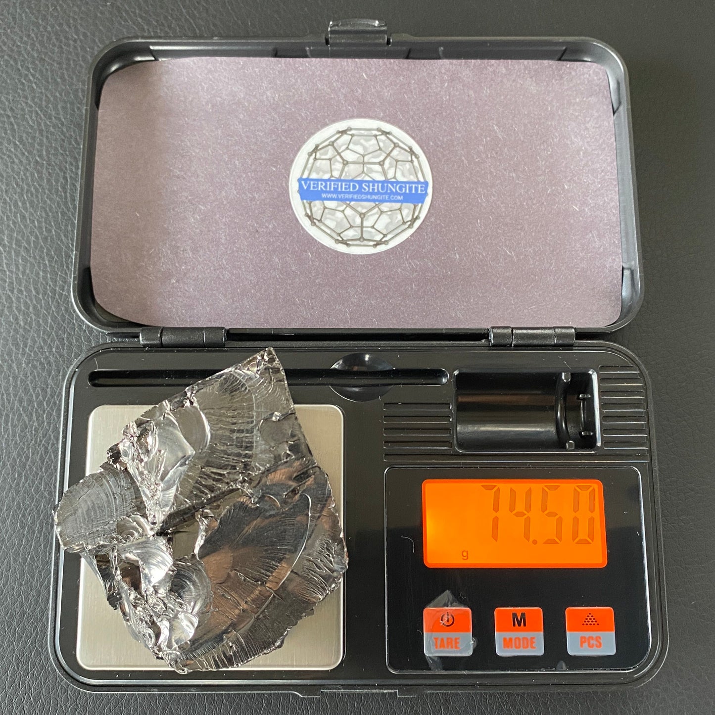 DMG7450 DEEP MINE ELITE TYPE 1 NOBLE SHUNGITE 74.50g