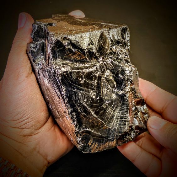 Petrovsky Shungite & Shungit Piedra Bruta Aprox. 527G. (Ps #3)