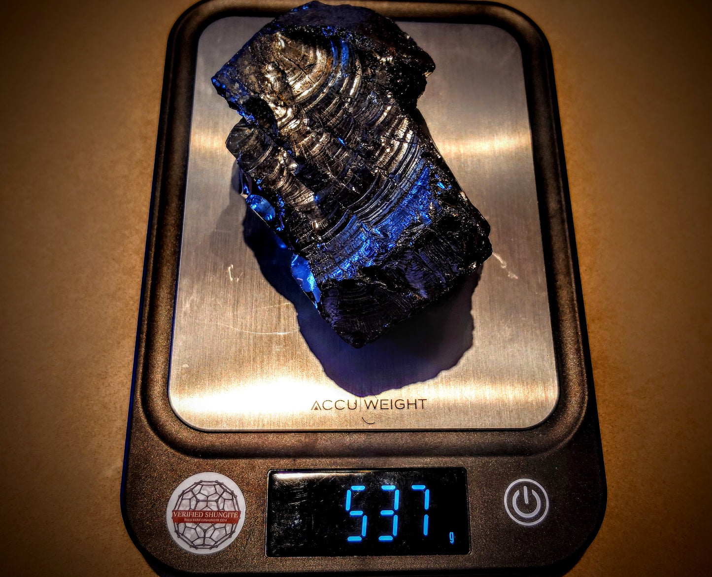 DMX53700G (1.18 POUND) DEEP MINE ELITE TYPE 1 NOBLE SHUNGITE