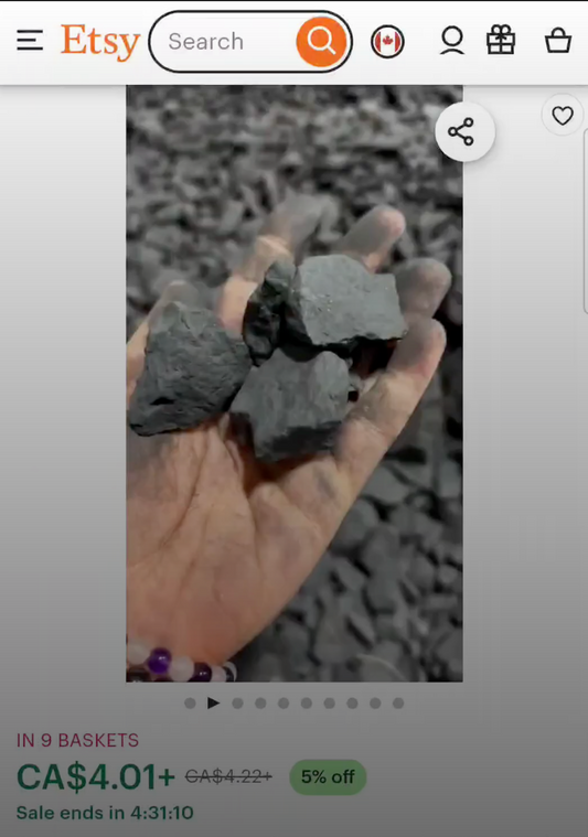 Consumer Warning Regarding Fake Shungite