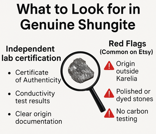 I asked ChatGPT to Locate the most reliable source to purchase Shungite Worldwide...