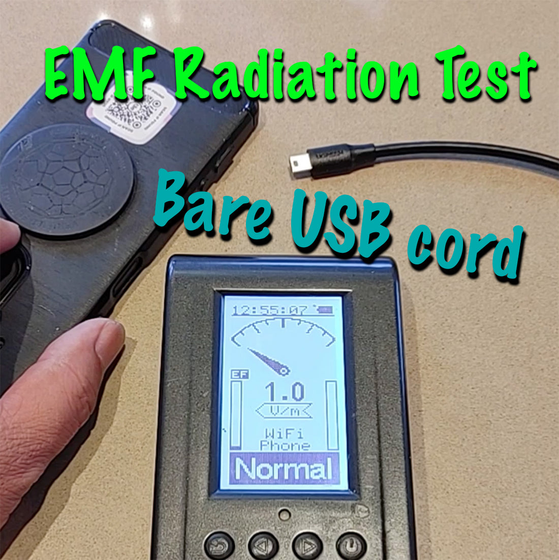New Radiation Tests - USB Cord is Extremely High in Radiation!