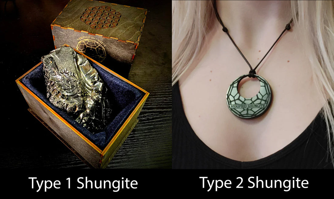 What Is The Difference Between Type 1 and Type 2 Shungite?