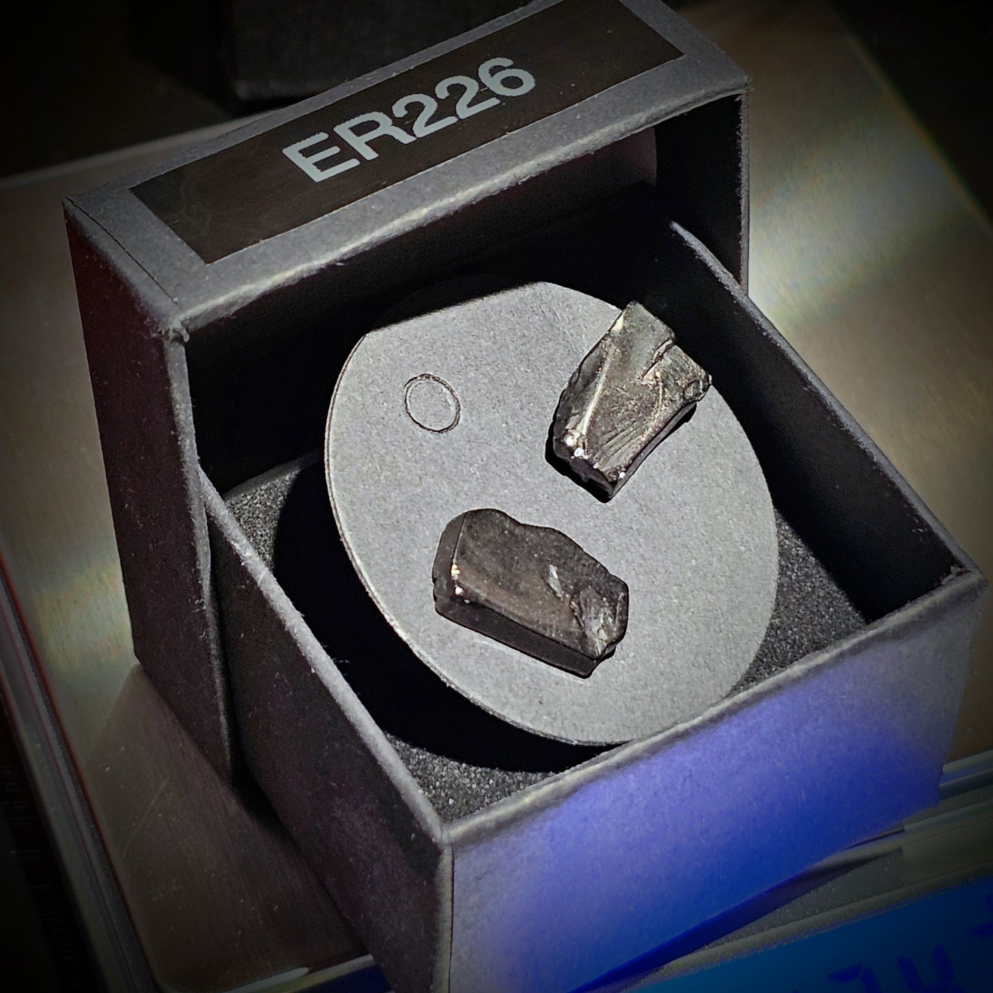ER226 -  Type 1 Raw Shungite Earrings Set