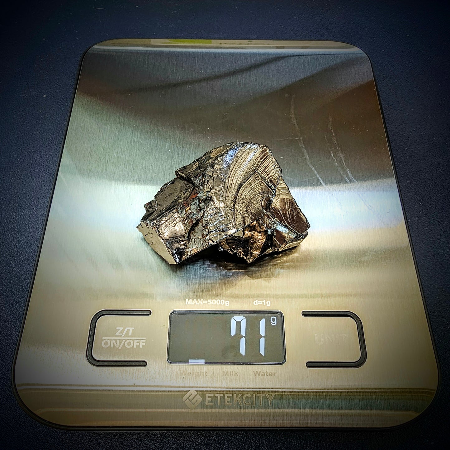 DMG 7101 DEEP MINE ELITE TYPE 1 NOBLE SHUNGITE 71.01 grams