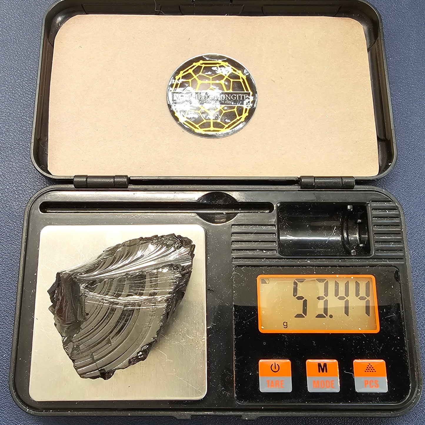 DMG 5344-53.44 grams DEEP MINE ELITE TYPE 1 NOBLE SHUNGITE