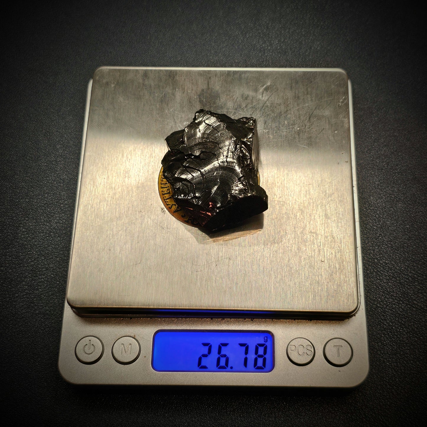DMG2678-DEEP MINE ELITE TYPE 1 NOBLE SHUNGITE 26.78 grams
