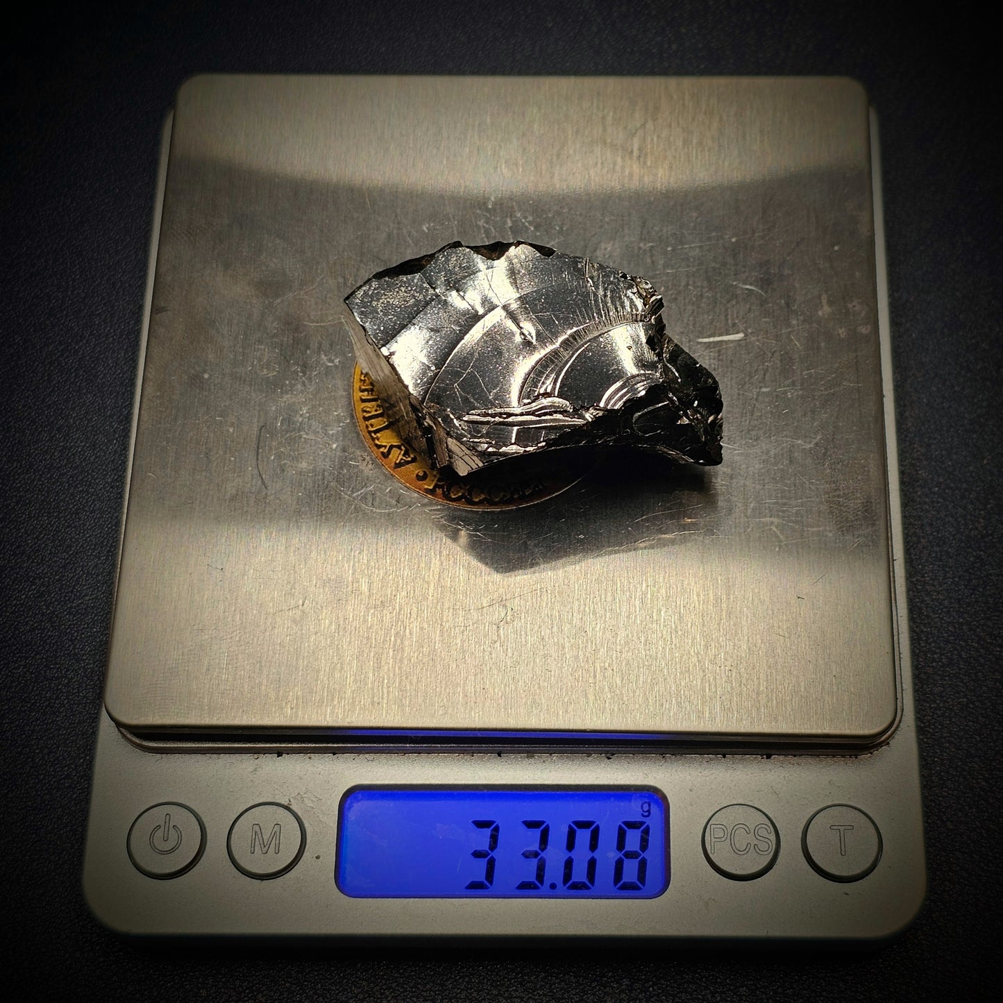 DMG3308-DEEP MINE ELITE TYPE 1 NOBLE SHUNGITE 33.08grams