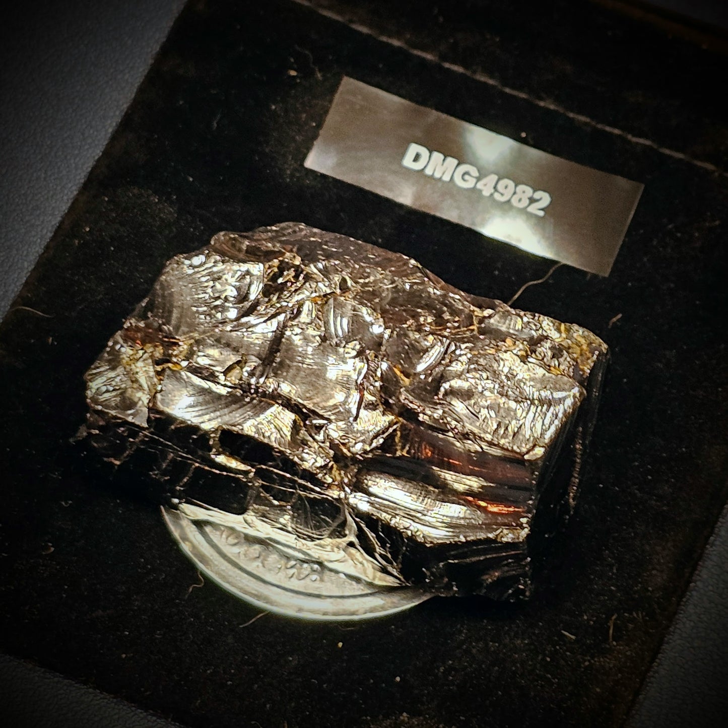 DMG4982-DEEP MINE ELITE TYPE 1 NOBLE SHUNGITE 49.82g