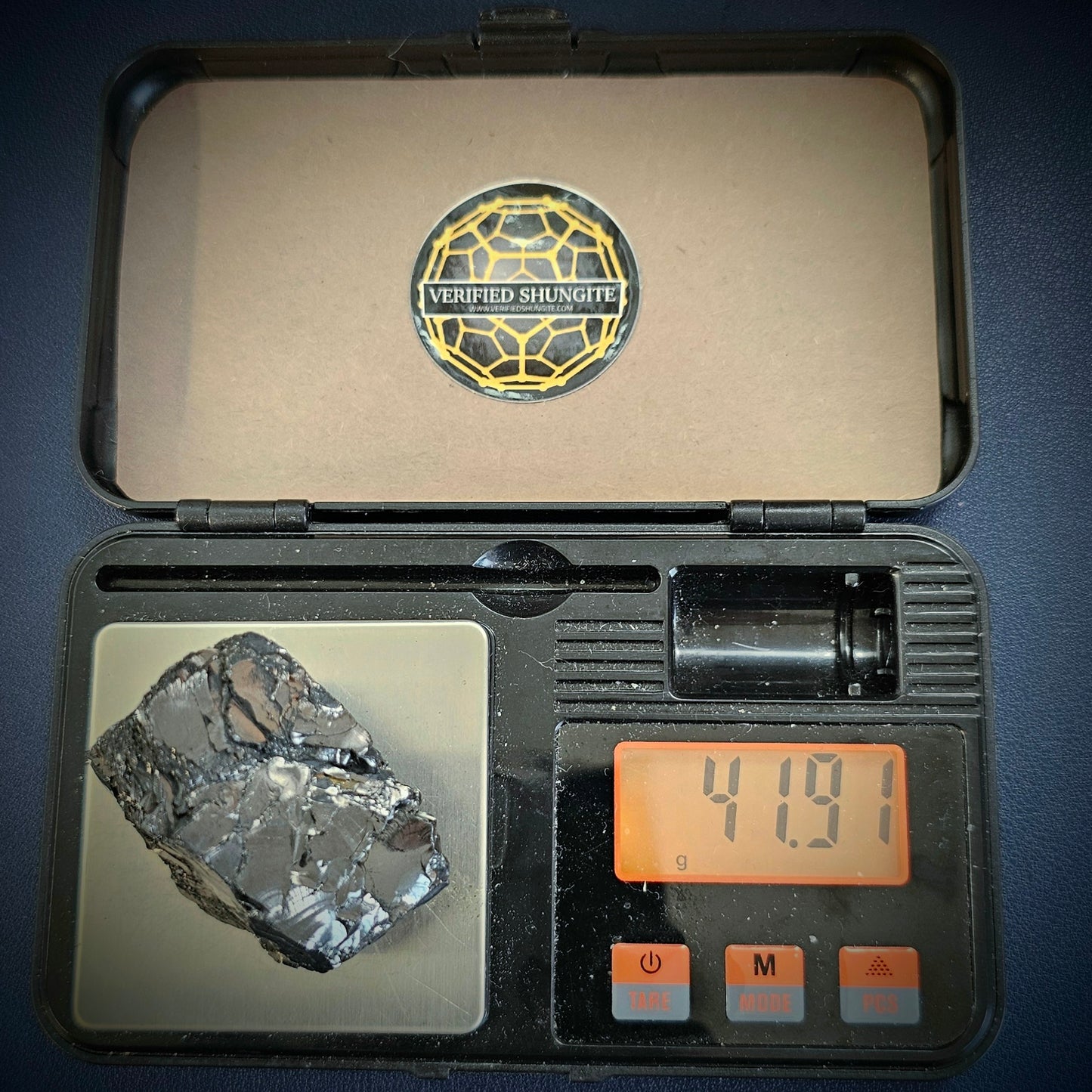DMG4191-41.91g DEEP MINE ELITE TYPE 1 NOBLE SHUNGITE