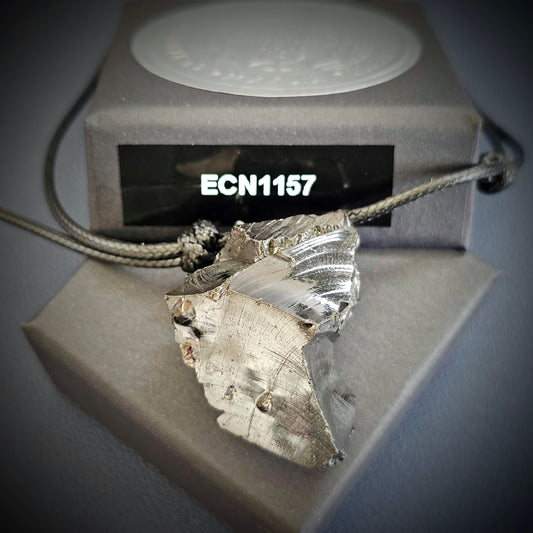 ECN1157- 11.57g ELITE RAW TYPE 1 SHUNGITE PENDANT NECKLACE