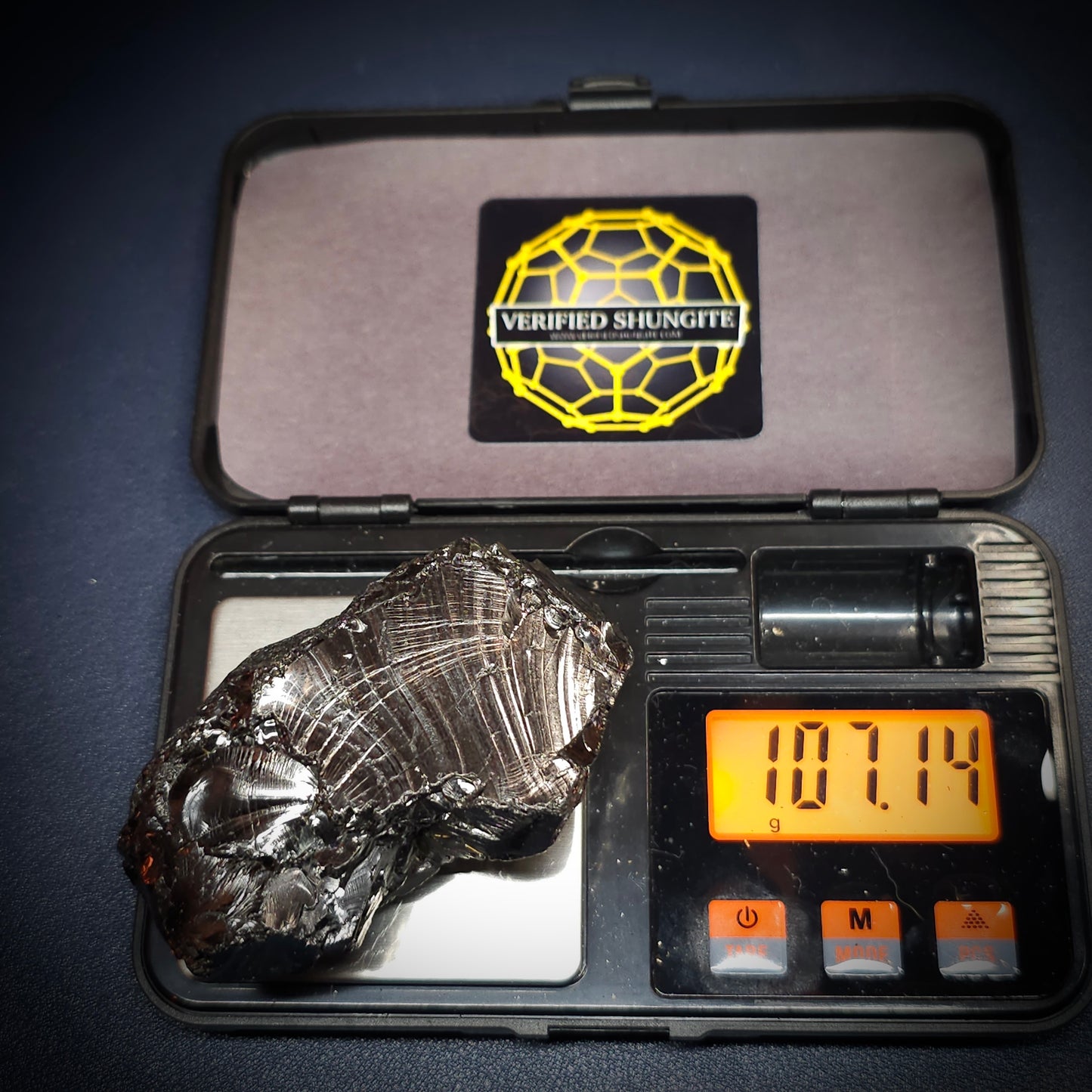 DMG 10714-DEEP MINE ELITE TYPE 1 NOBLE SHUNGITE 107.14grams