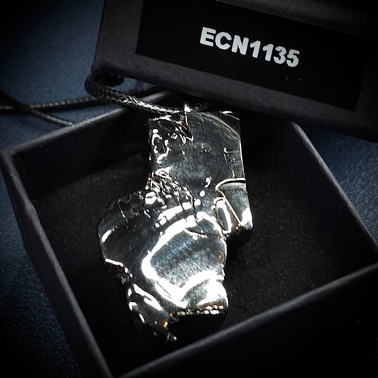 ECN1135 - 11.35g- ELITE RAW TYPE 1 SHUNGITE PENDANT NECKLACE