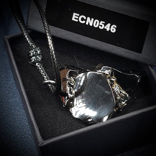 ECN0717 - 7.17g- ELITE RAW TYPE 1 SHUNGITE PENDANT NECKLACE