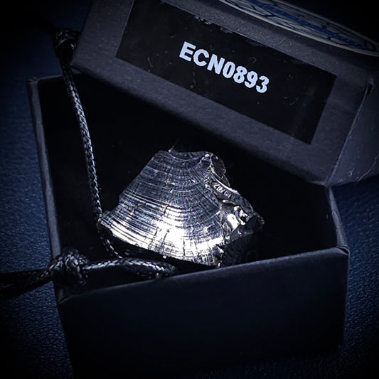 ECN0893 - 8.93g ELITE RAW TYPE 1 SHUNGITE PENDANT NECKLACE