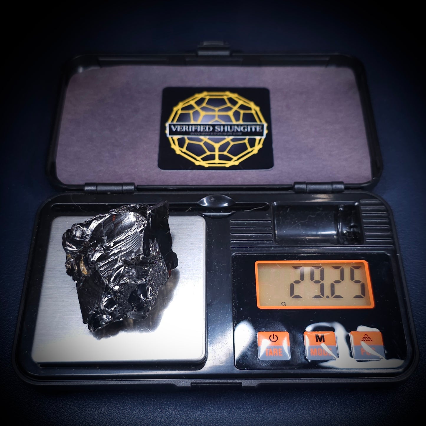 DMG2925-DEEP MINE ELITE TYPE 1 NOBLE SHUNGITE 29.25g
