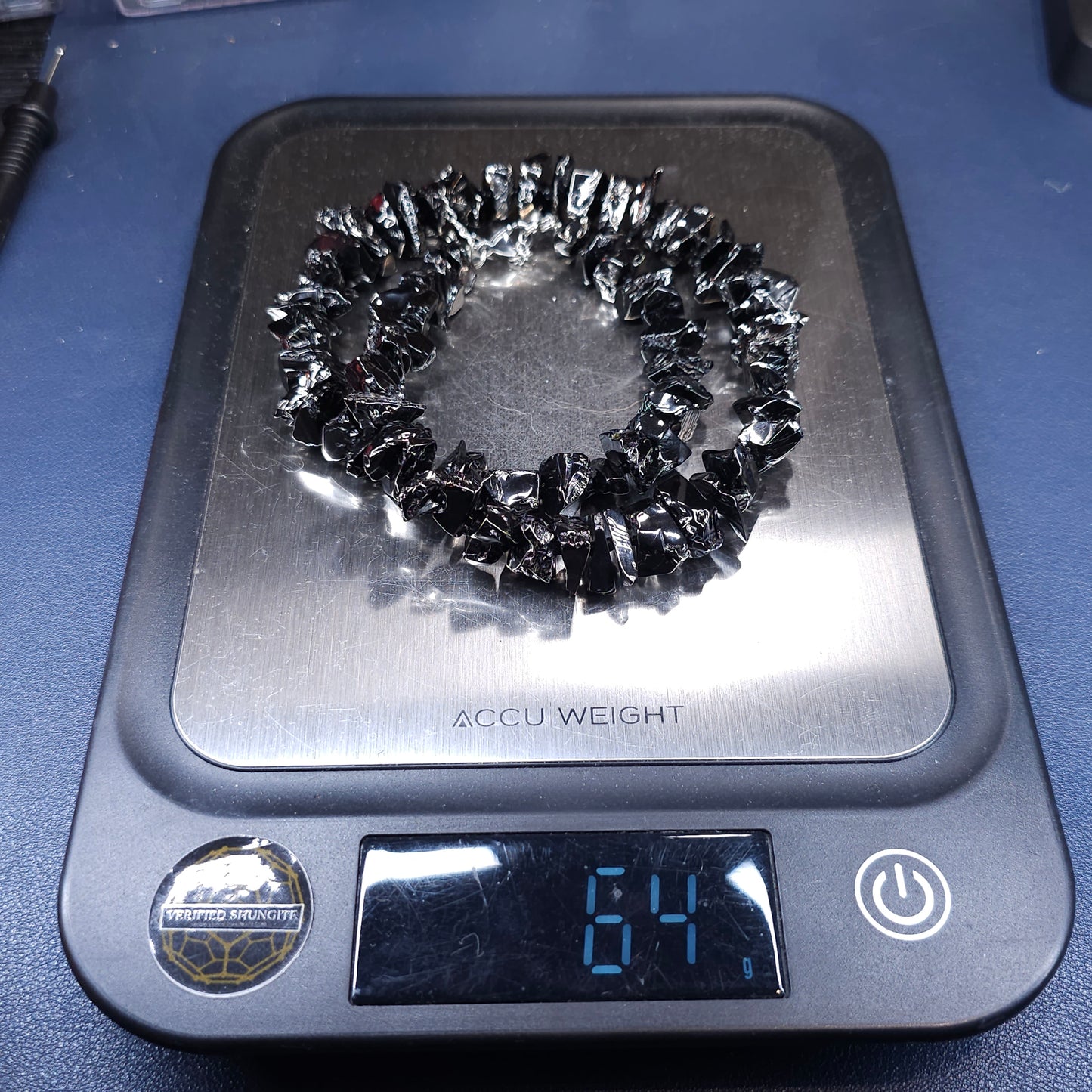 ELITE SHUNGITE TYPE 1 NOBLE STONE NECKLACE