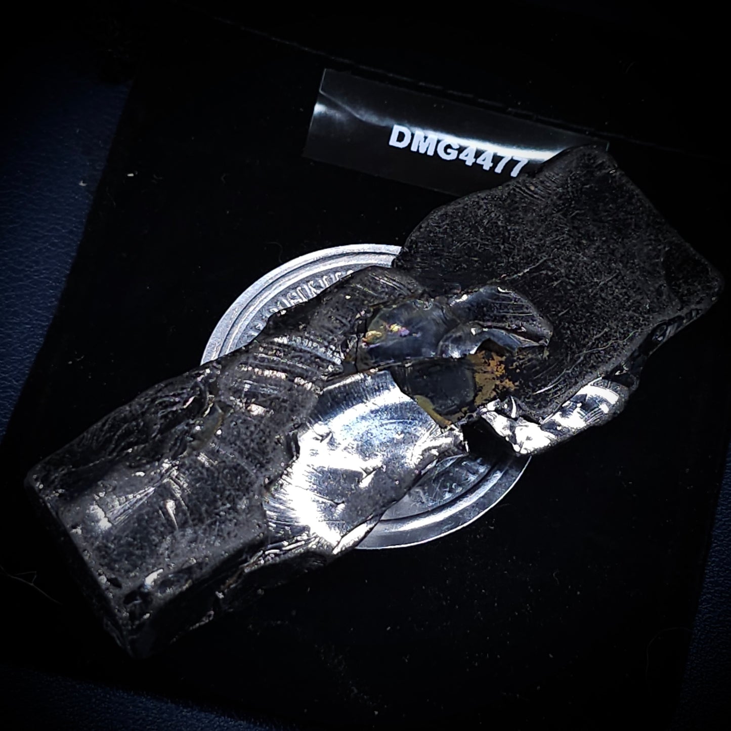 DMG4477-DEEP MINE ELITE TYPE 1 NOBLE SHUNGITE 44.77g