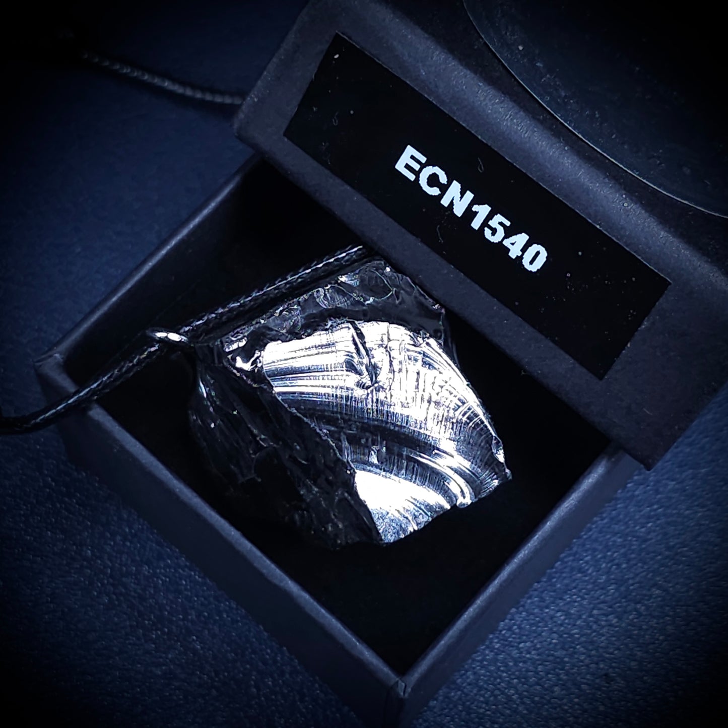 ECN 1540 - 15.4g ELITE RAW TYPE 1 SHUNGITE PENDANT NECKLACE