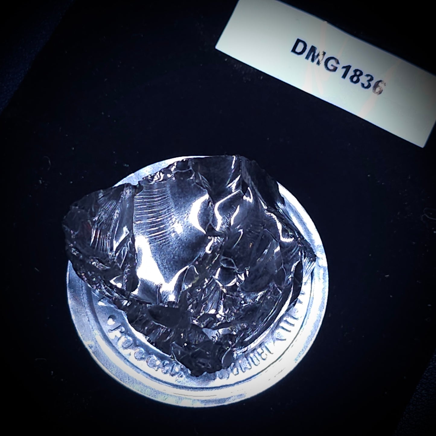 DMG 1836-DEEP MINE ELITE TYPE 1 NOBLE SHUNGITE 18.36g