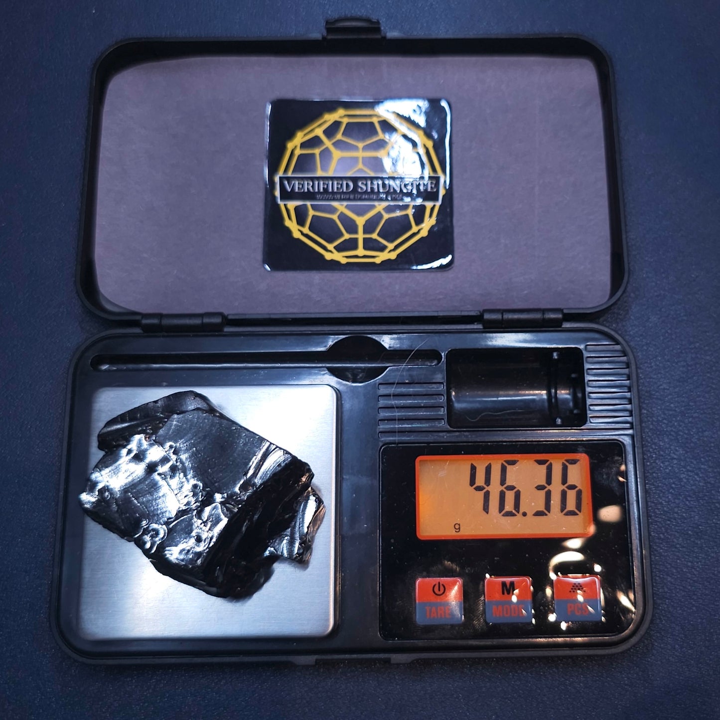 DMG 4636-DEEP MINE ELITE TYPE 1 NOBLE SHUNGITE 46.36g