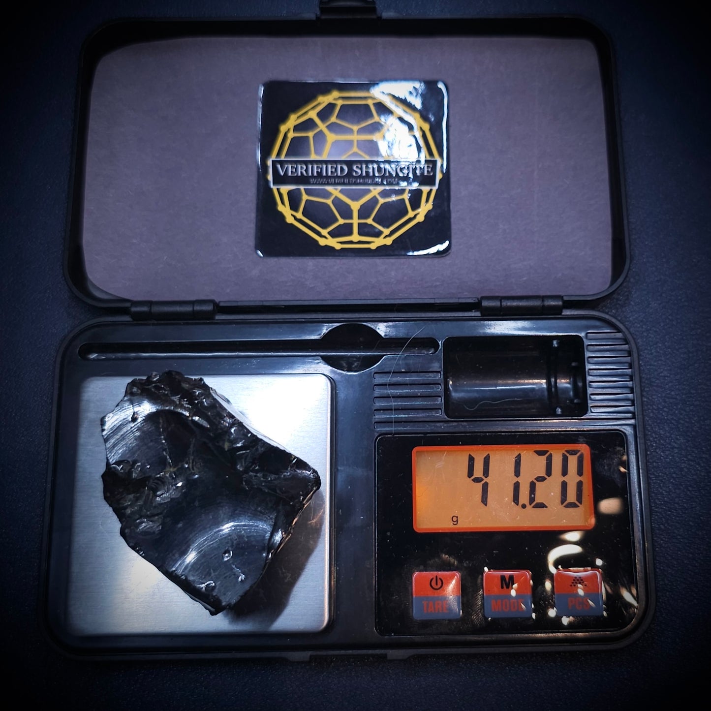 DMG 4120-DEEP MINE ELITE TYPE 1 NOBLE SHUNGITE 41.2g