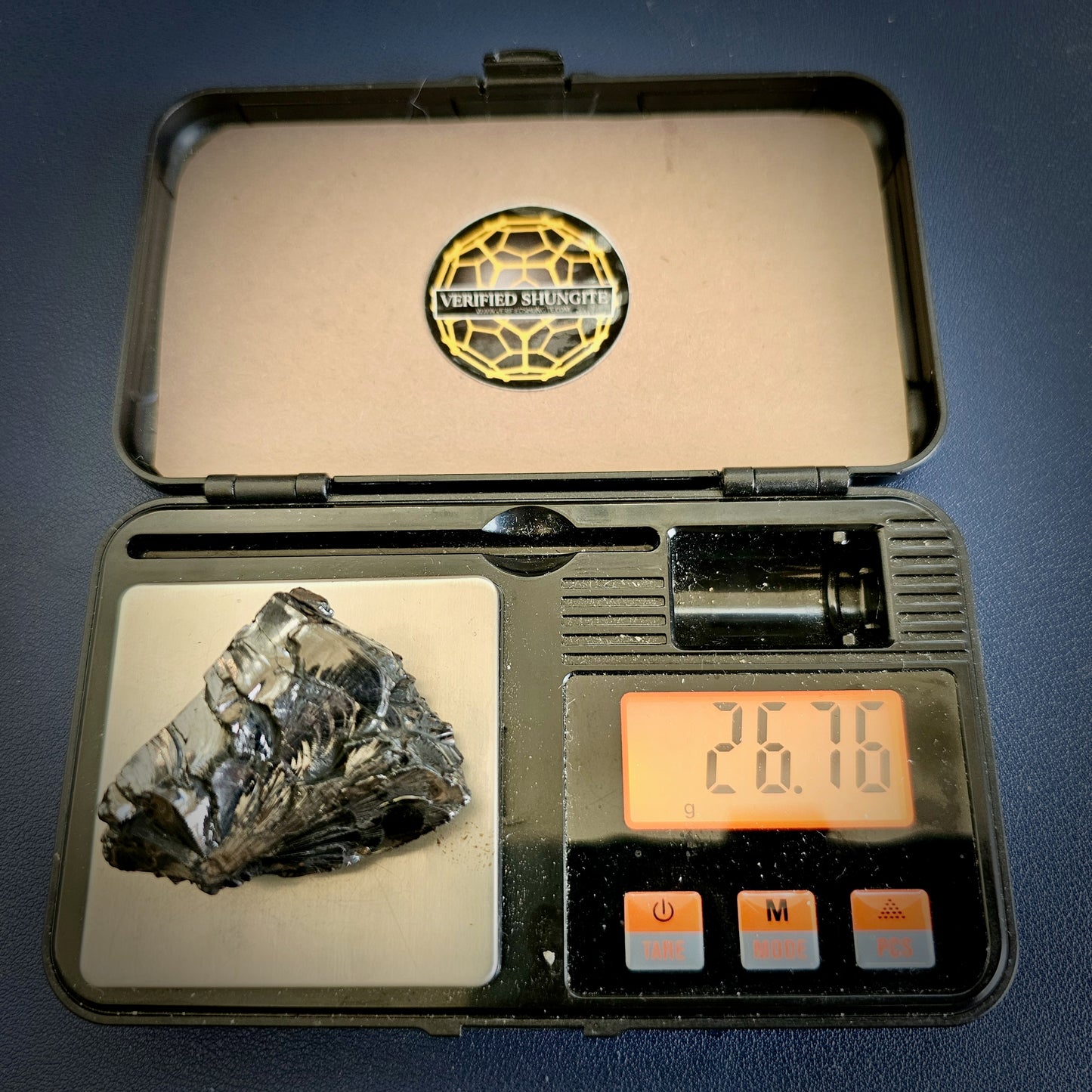 DMG2676-26.76g DEEP MINE ELITE TYPE 1 NOBLE SHUNGITE