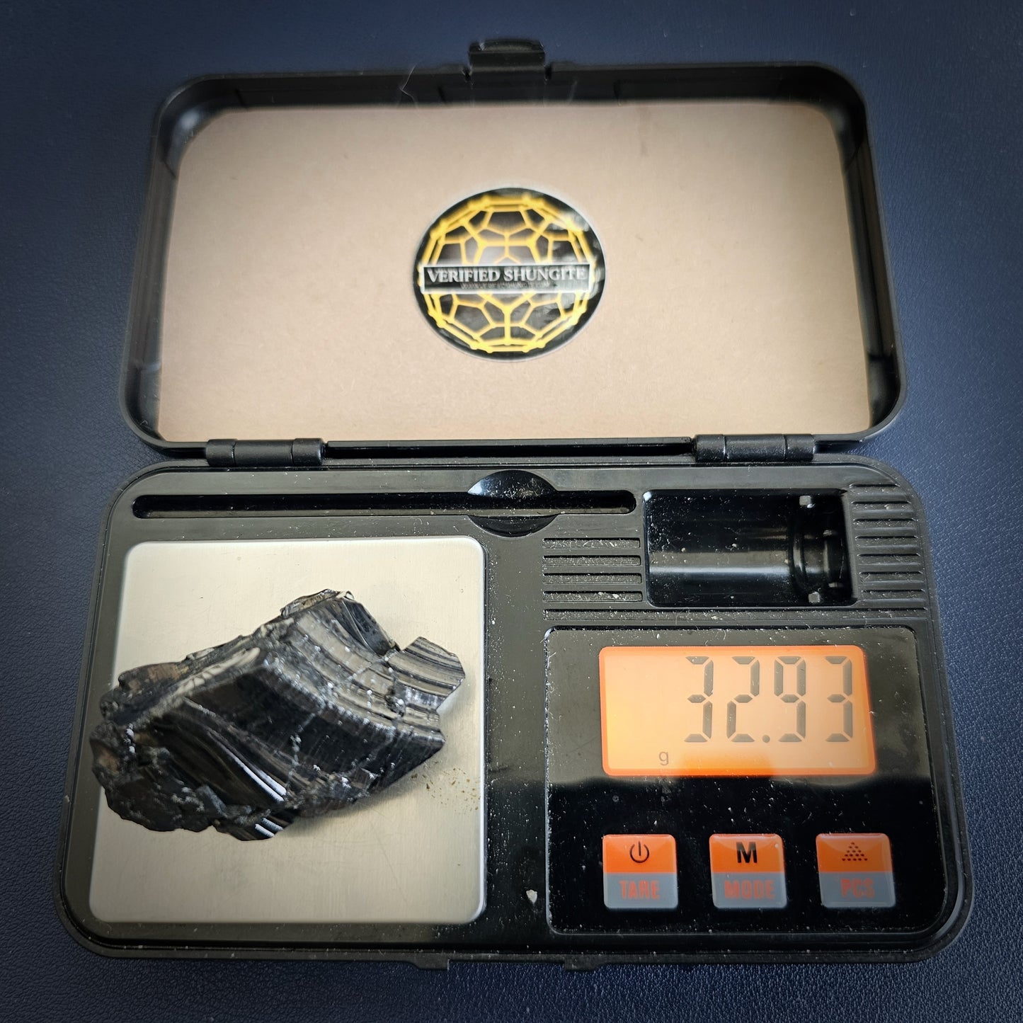 DMG3293-32.93g DEEP MINE ELITE TYPE 1 NOBLE SHUNGITE