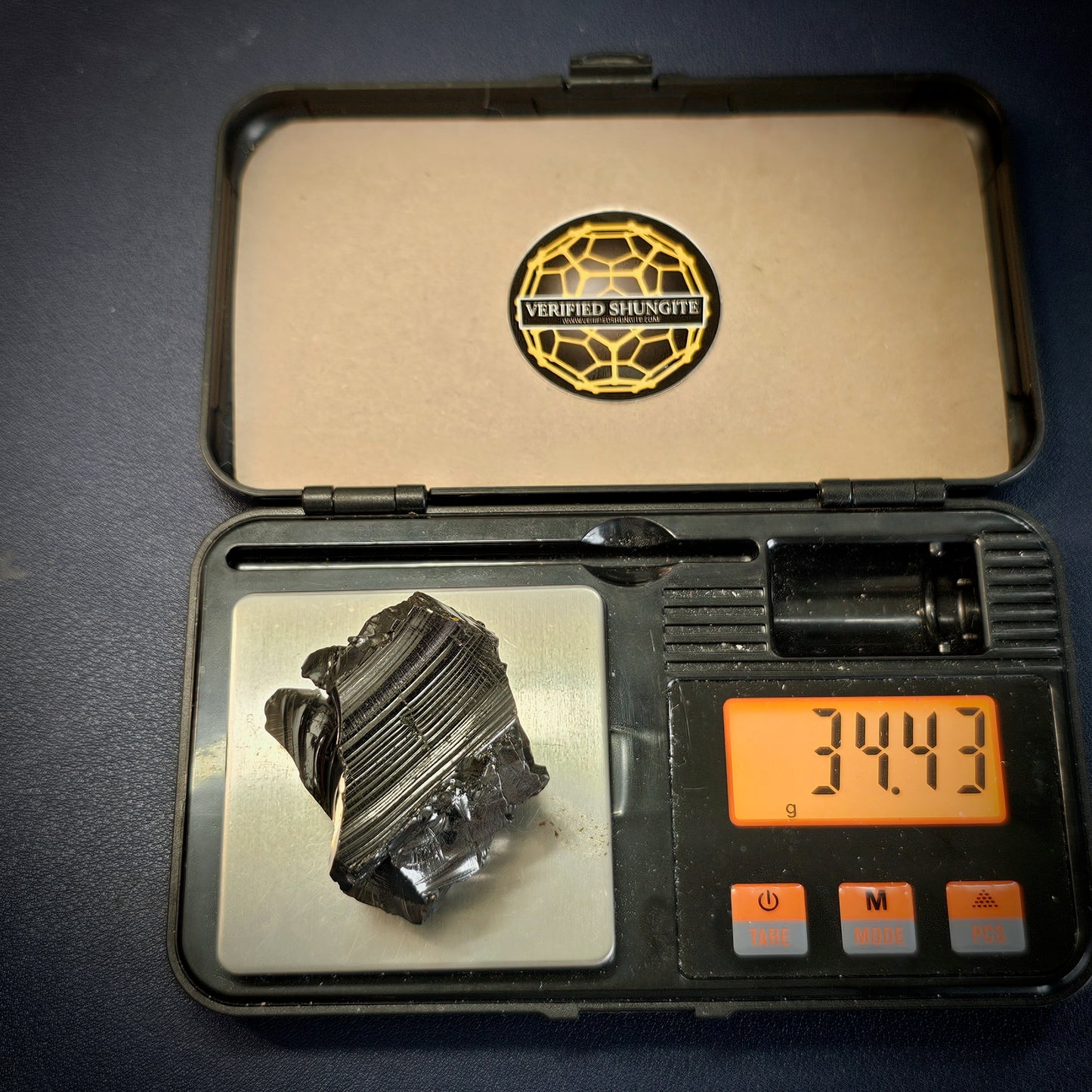 DMG3444 - 34.44g DEEP MINE ELITE TYPE 1 NOBLE SHUNGITE