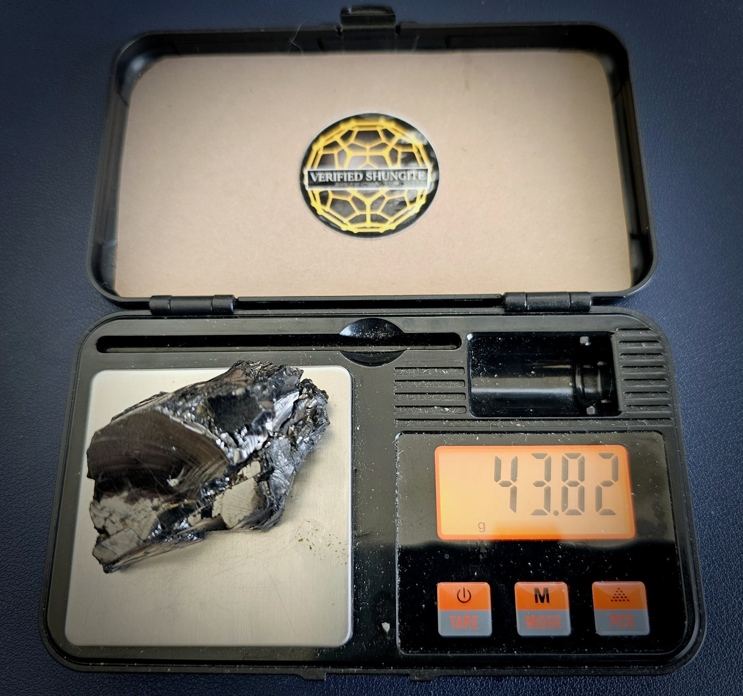 DMG4382-43.82g DEEP MINE ELITE TYPE 1 NOBLE SHUNGITE