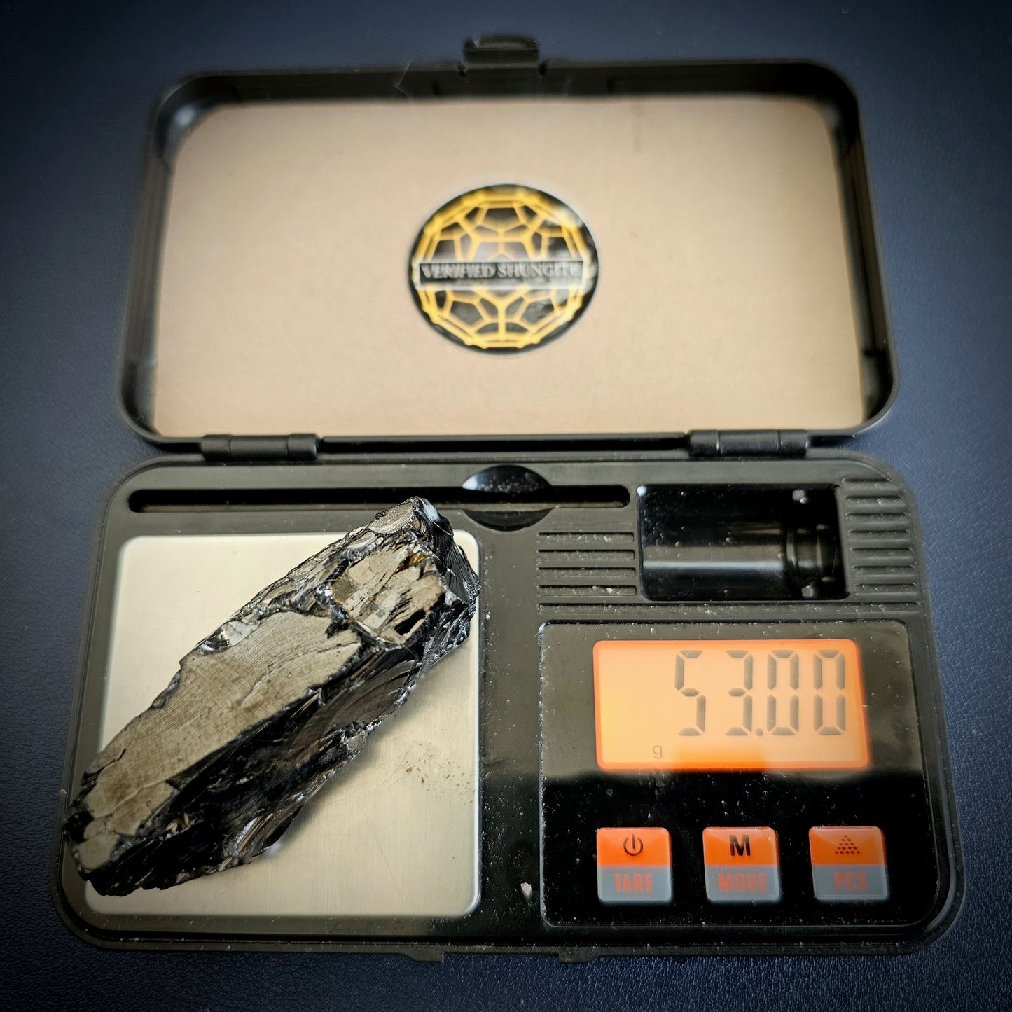 DMG 5300-DEEP MINE ELITE TYPE 1 NOBLE SHUNGITE 53g