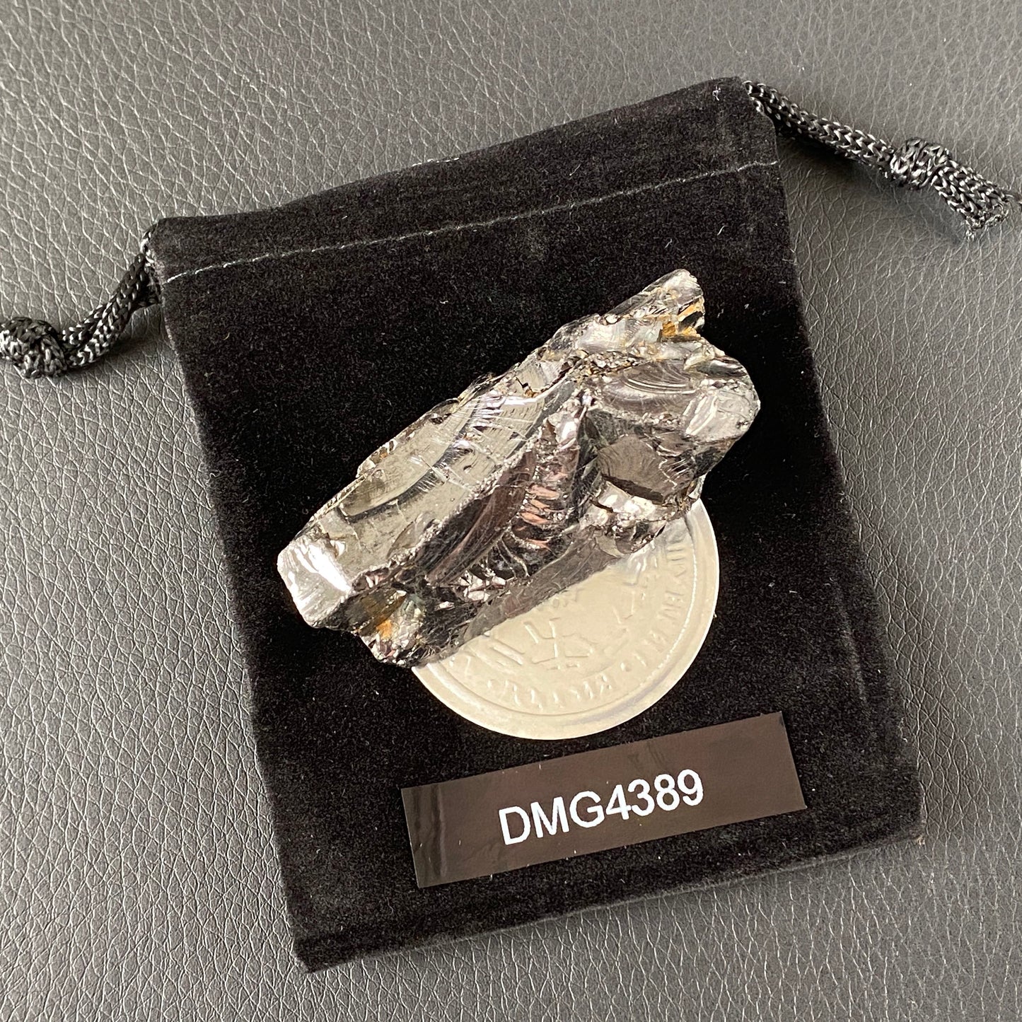 DMG4389 DEEP MINE ELITE TYPE 1 NOBLE SHUNGITE 43.89g