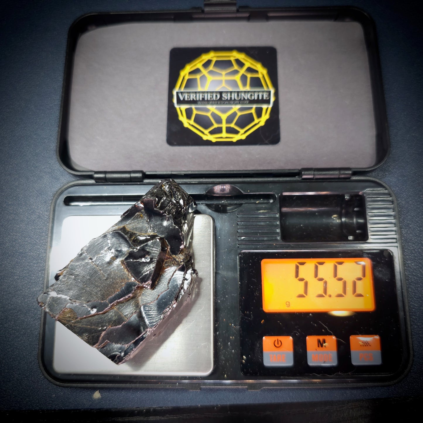 DMG5552 - 55.22g DEEP MINE ELITE TYPE 1 NOBLE SHUNGITE