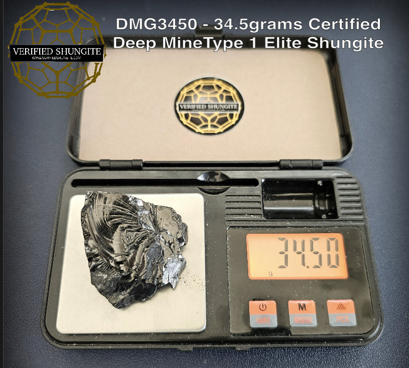 DMG3450-34.5g DEEP MINE ELITE TYPE 1 NOBLE SHUNGITE