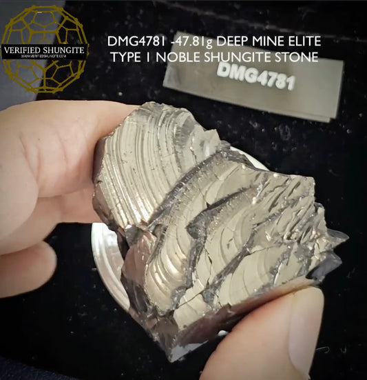 DMG4781-4.781g DEEP MINE ELITE TYPE 1 NOBLE SHUNGITE