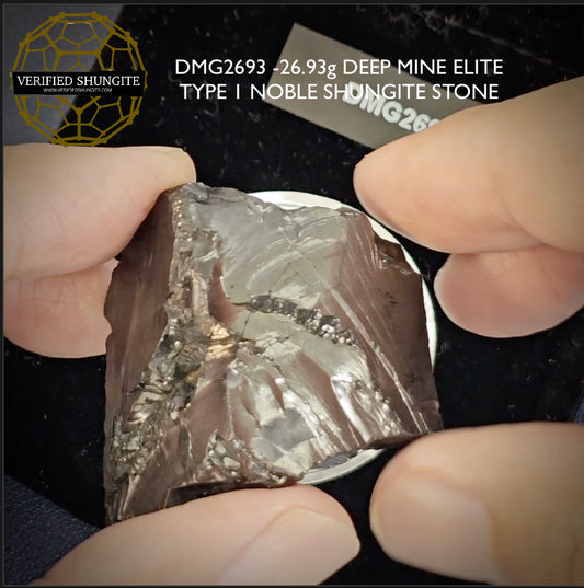 DMG2693-26.93G DEEP MINE ELITE TYPE 1 NOBLE SHUNGITE