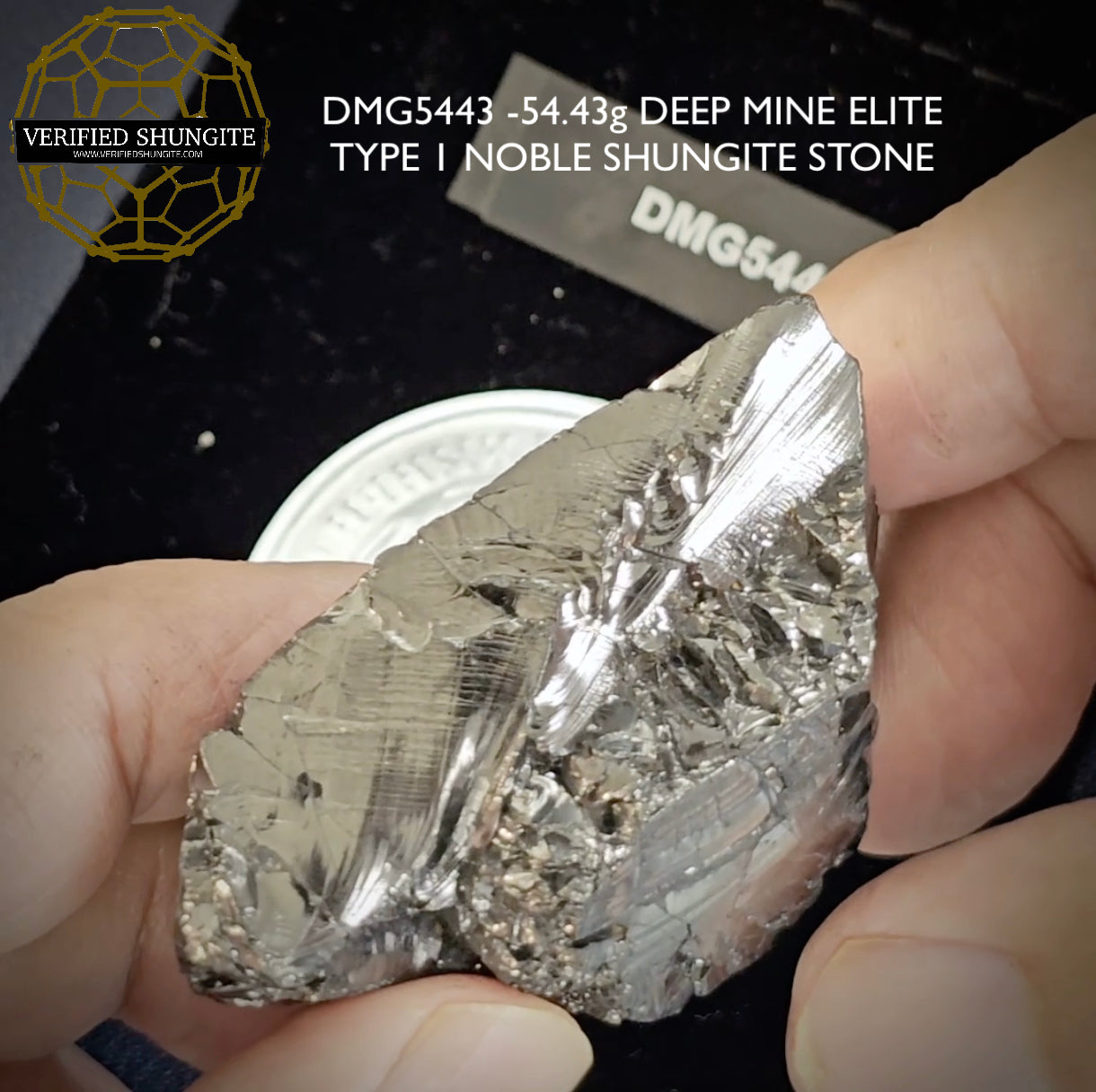 DMG5443 - 54.43g DEEP MINE ELITE TYPE 1 NOBLE SHUNGITE