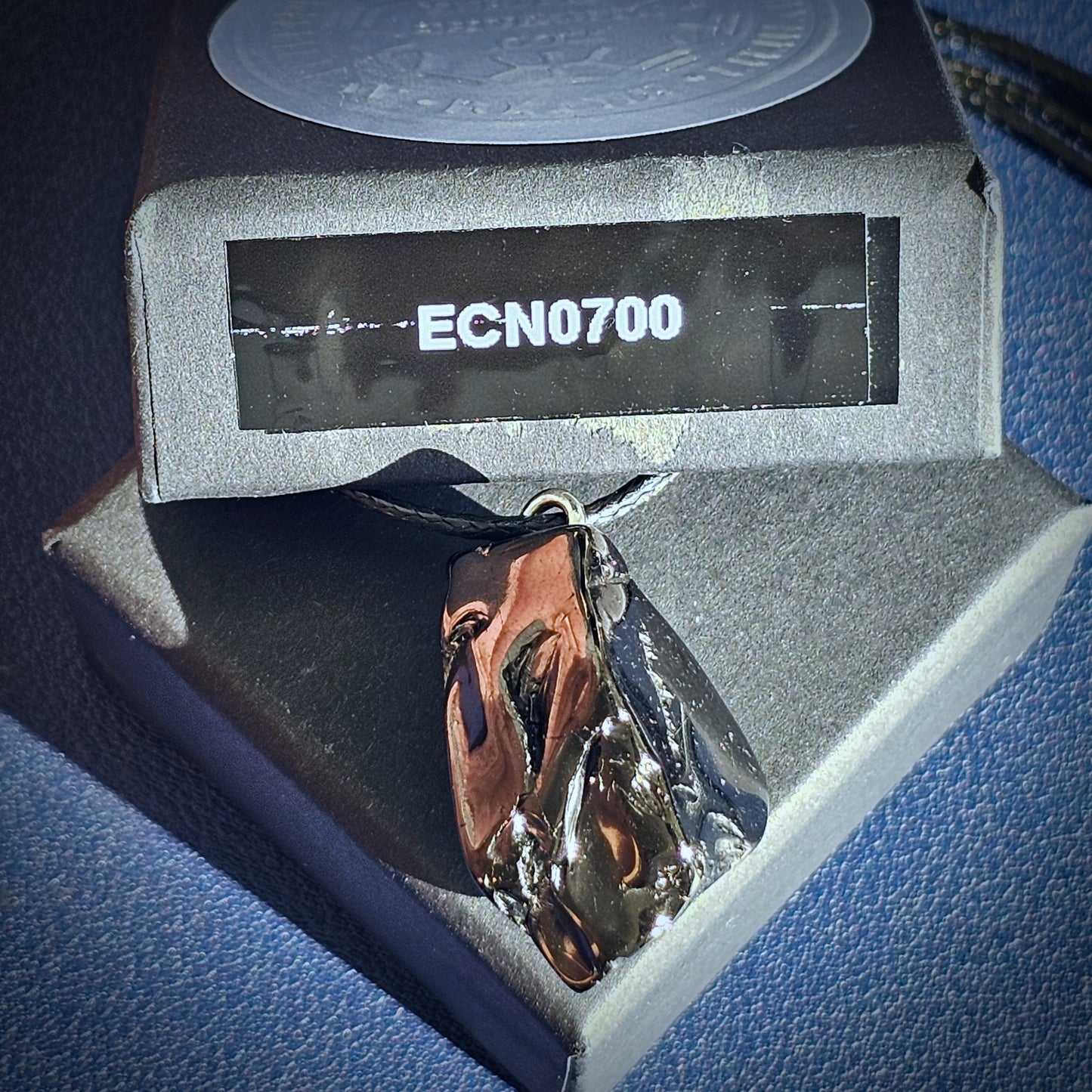ECN0700 -7g DEEP MINE ELITE TYPE 1 NOBLE SHUNGITE PENDANT