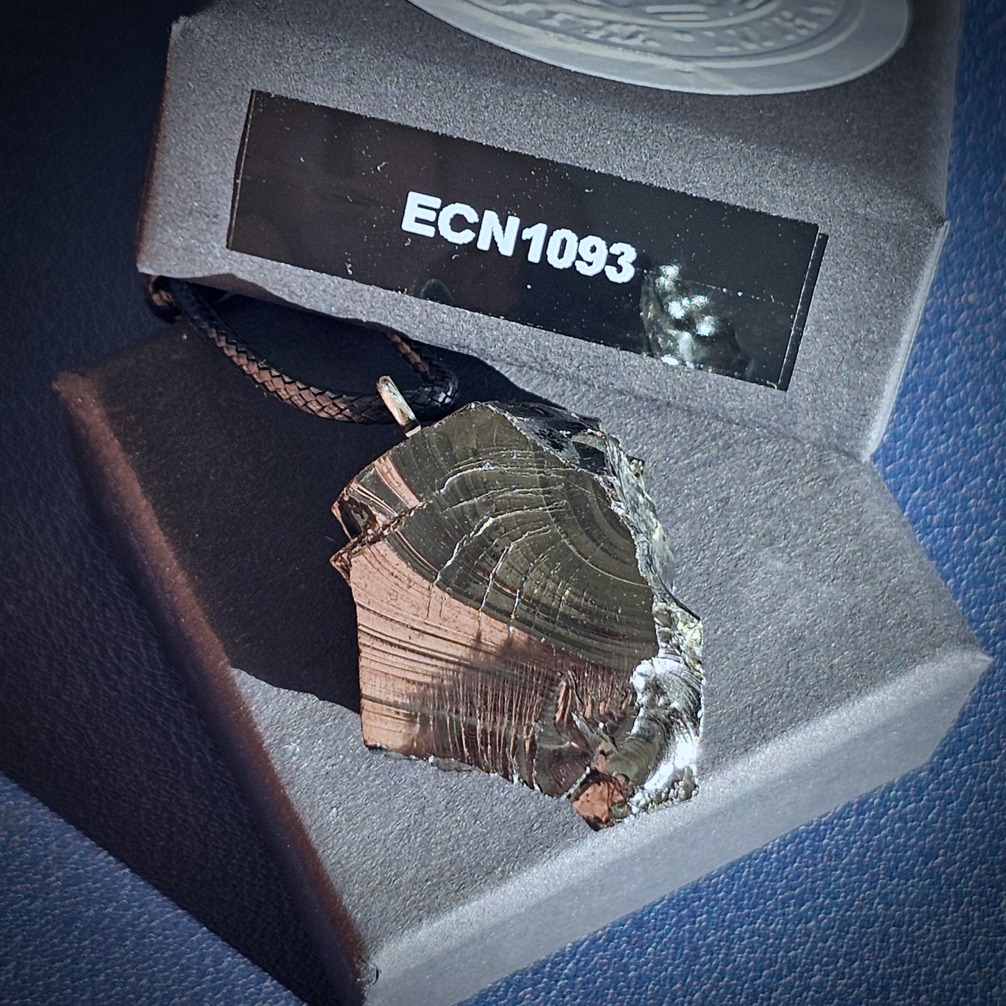 ECN1093 - 10.93g DEEP MINE ELITE TYPE 1 NOBLE SHUNGITE PENDANT