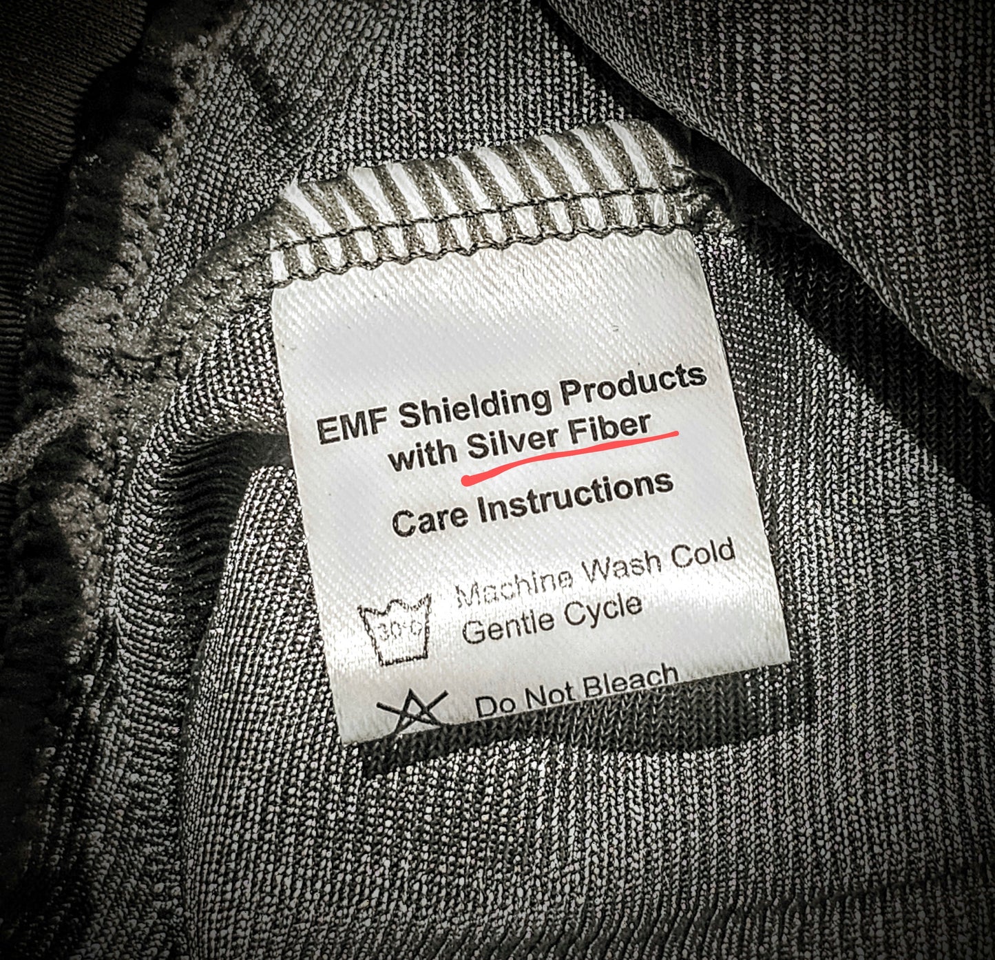 EMF Guardian™ - Fertility Shield. Silver Fiber Lined Fabric