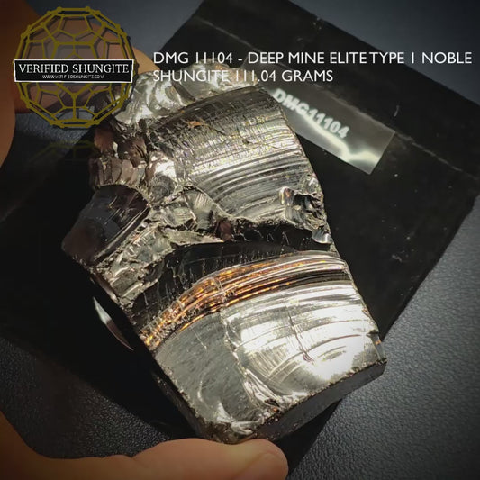 DMG 11104 DEEP MINE ELITE TYPE 1 NOBLE SHUNGITE 111.04g