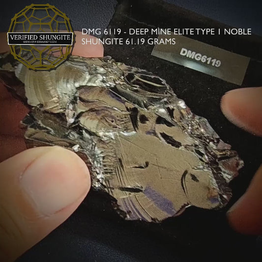 DMG6119 - 61.19g DEEP MINE ELITE TYPE 1 NOBLE SHUNGITE