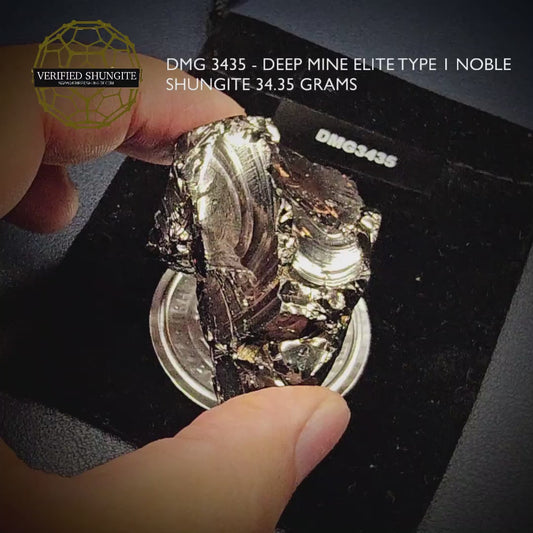 DMG3435 - 34.35g DEEP MINE ELITE TYPE 1 NOBLE SHUNGITE