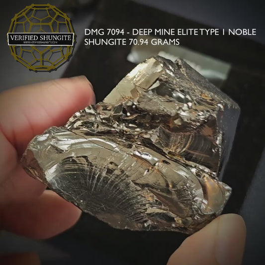 DMG7094-70.94g DEEP MINE ELITE TYPE 1 NOBLE SHUNGITE